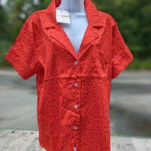 NWT Show Me Your Mumu 2 pc Bridal Slumber PJ Pajama Set Silky Cheetah